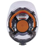 Ergodyne Skullerz 8972 Class C Vented Cap Style Hard Hat with Ratchet Suspension - White thumbnail 7