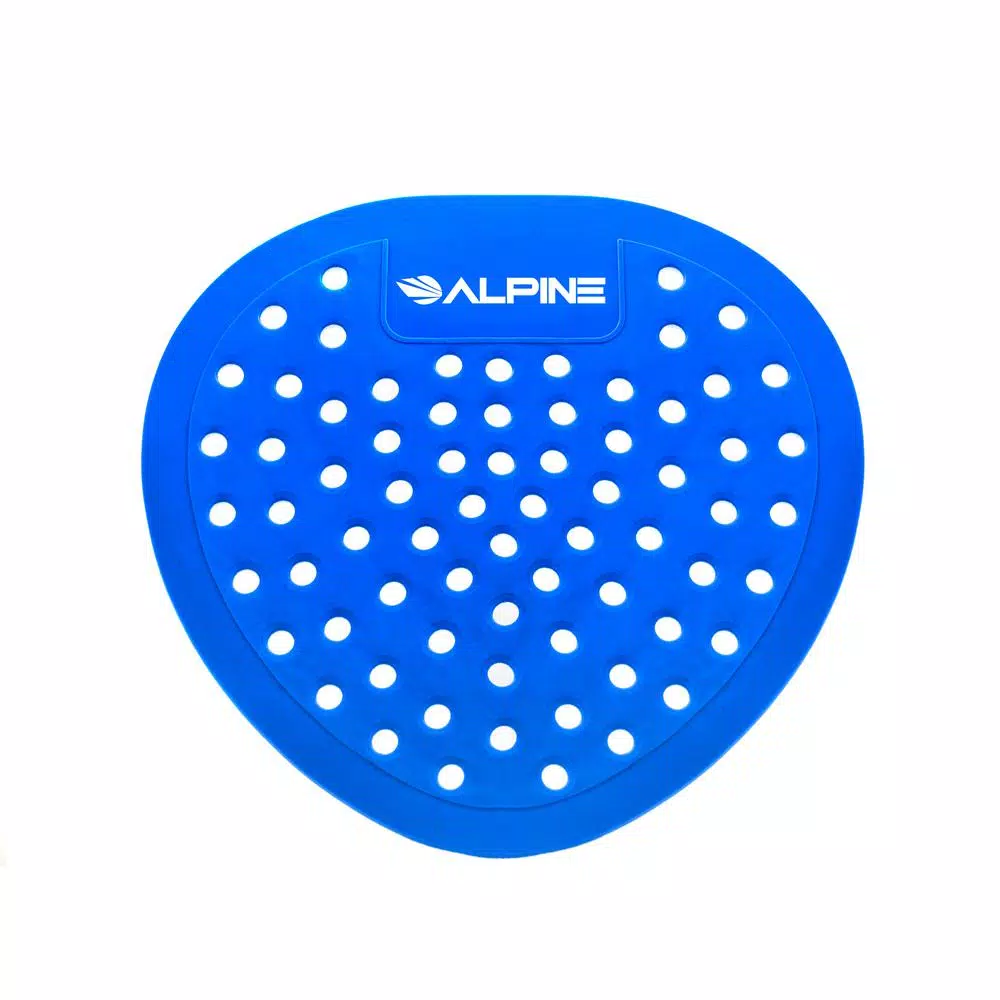Alpine Industries Bubble Gum Flat Anti-Splash Urinal Screen (10-Pack)