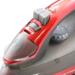 Impress iImpress 1200W Professional Steam Iron with Self-Cleaning and Retractable Cord, Red thumbnail 2