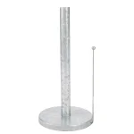 Mind Reader Silver Galvanized Steel Freestanding Paper Towel Holder - Multi-Purpose Countertop Stand thumbnail 6