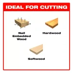 DIABLO 2-1/2 in. Universal Fit Bi-Metal Oscillating Blades for Nail-Embedded Wood, 3-Pack thumbnail 2