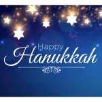 My Door Decor 7 ft. x 8 ft. Hanukkah Menorah Garage Door Mural Banner thumbnail 1