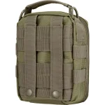 BARSKA CX-900 First Aid Utility Pouch, MOLLE Compatible, OD Green thumbnail 4