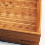 BergHOFF Eco-Friendly Bamboo Serving Tray, 17.5 in. Rectangle Tray for Breakfast in Bed and Coffee Tables thumbnail 2