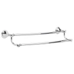 Delta Cassidy 24 in. Double Towel Bar in Polished Chrome thumbnail 1