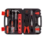 Stalwart 125-Piece Steel Hand Tool Set with Hard Plastic Carrying Case thumbnail 1