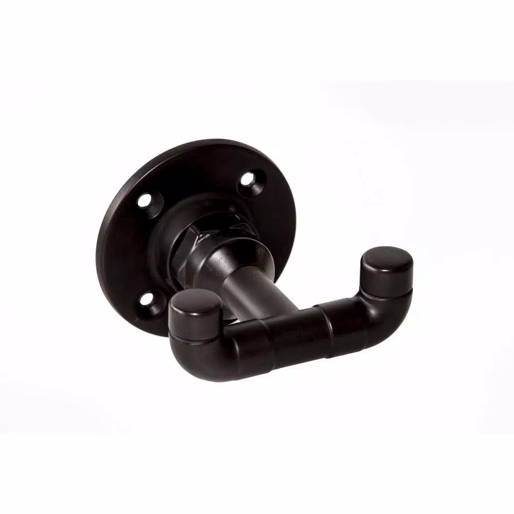 Design House Kimball 4-Piece Bathroom Hardware Accessory Kit, Satin Black