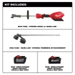 Milwaukee M18 FUEL 18V Brushless Cordless String Trimmer with QUIK-LOK, 12 Ah & 8 Ah Batteries thumbnail 2