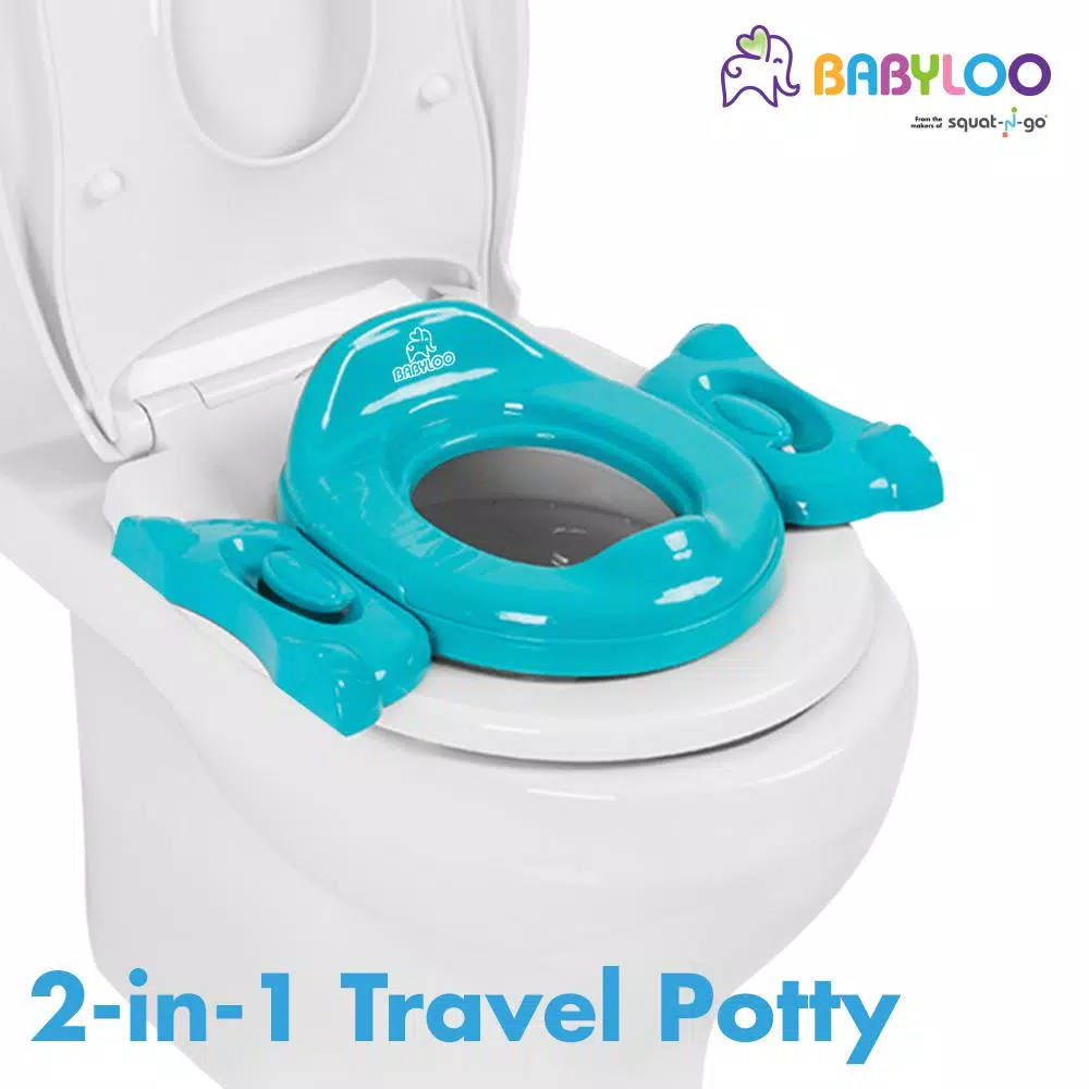 Babyloo 2-in-1 Portable Travel Potty for Toddlers - Blue