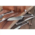 Cangshan N1 Series 6-Piece German Steel Forged Knife Block Set with Acacia Wood Block thumbnail 5