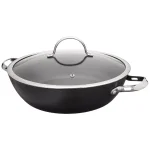 Cooks Standard 5 Qt. Hard-Anodized Aluminum Nonstick Saute Pan with Glass Lid, 12 in. thumbnail 6