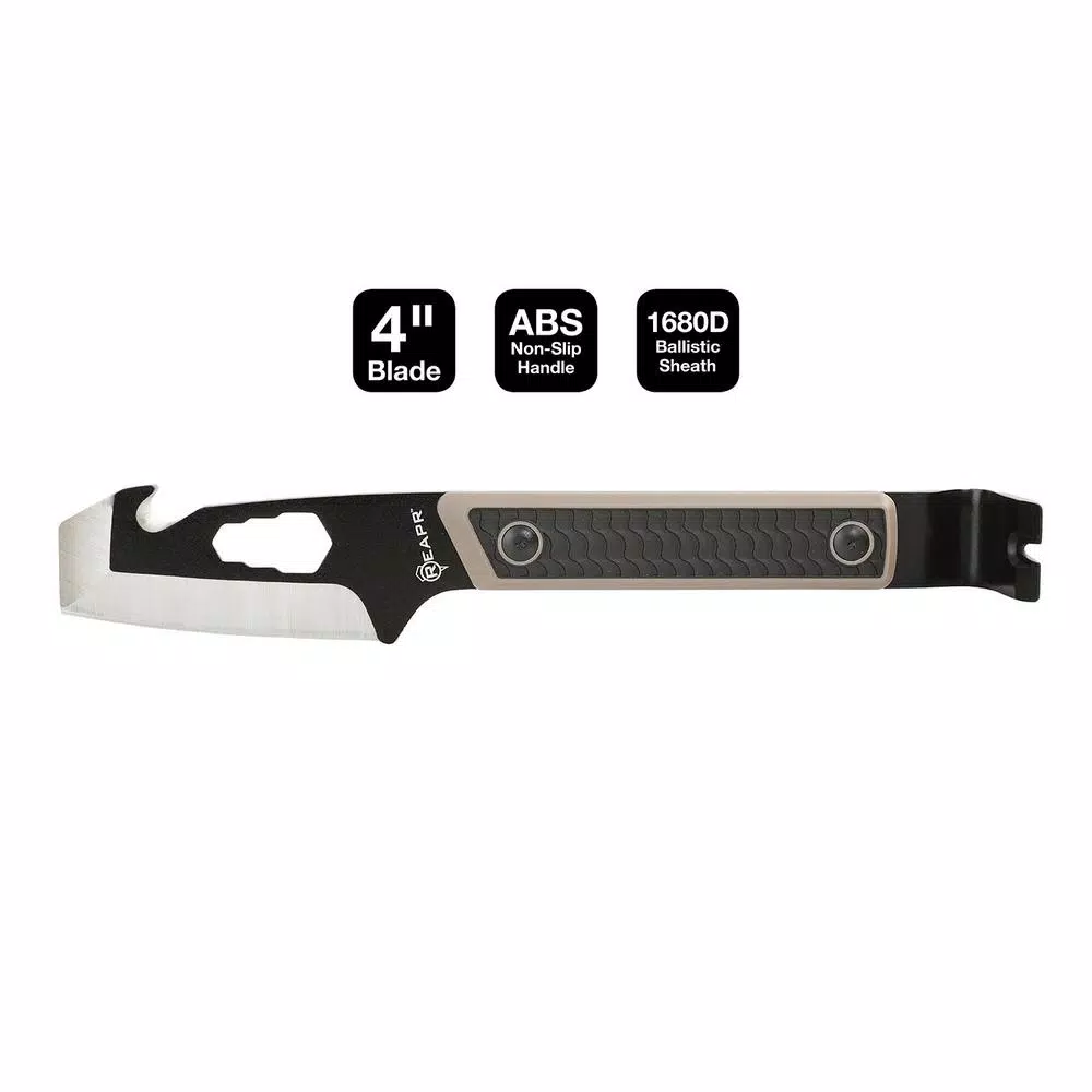 Sheffield REAPR Versa TAC Pry Bar with 3.5 in. Blade and Multi-Tool Head