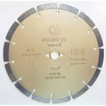Whirlwind USA 8 in. Segmented Diamond Saw Blade for Concrete, Stone, Brick, and Masonry thumbnail 1