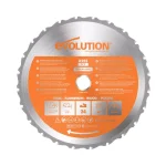 Evolution Power Tools RAGE 10 in. Multipurpose Carbide Circular Saw Blade, 28 Teeth thumbnail 1