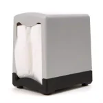 Mind Reader Black 7 in. Interfold Tabletop Napkin Dispenser, 2-Pack thumbnail 2