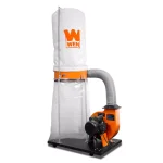 WEN 1500 CFM 16 Amp 5-Micron Woodworking Dust Collector with 50 Gal. Bag and Mobile Base thumbnail 2