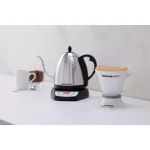 Bonavita 4.2-Cup Variable Temperature Electric Gooseneck Kettle, Silver thumbnail 2