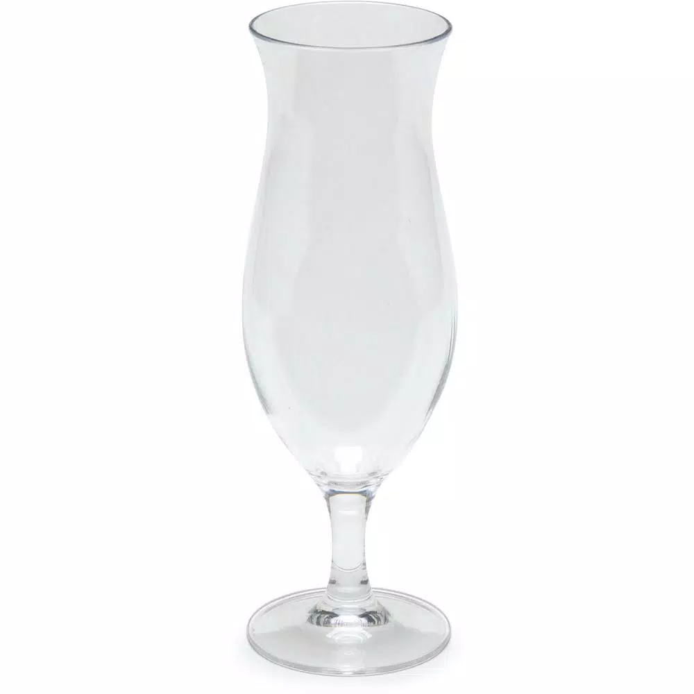 Carlisle Alibi 16 oz. Polycarbonate Hurricane Glass, Clear (Set of 24)