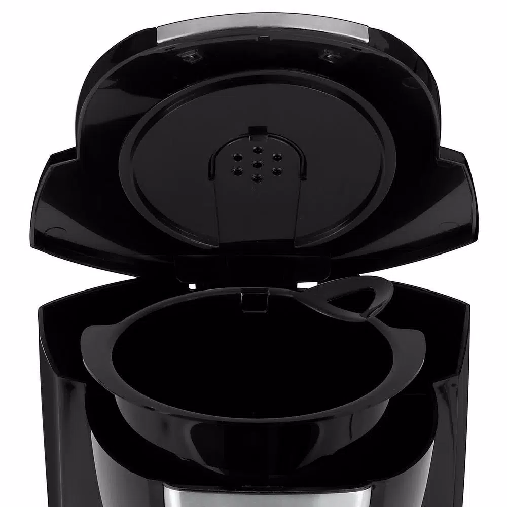 BLACK+DECKER 12-Cup Programmable Drip Coffee Maker with Glass Carafe, Black
