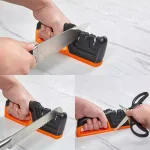 Sharpal 206N Knife and Scissors Sharpener - Two-Stage Manual Handheld Sharpener thumbnail 3