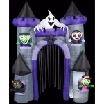 Gemmy 9 ft. Haunted Castle Archway Halloween Inflatable Decor thumbnail 1