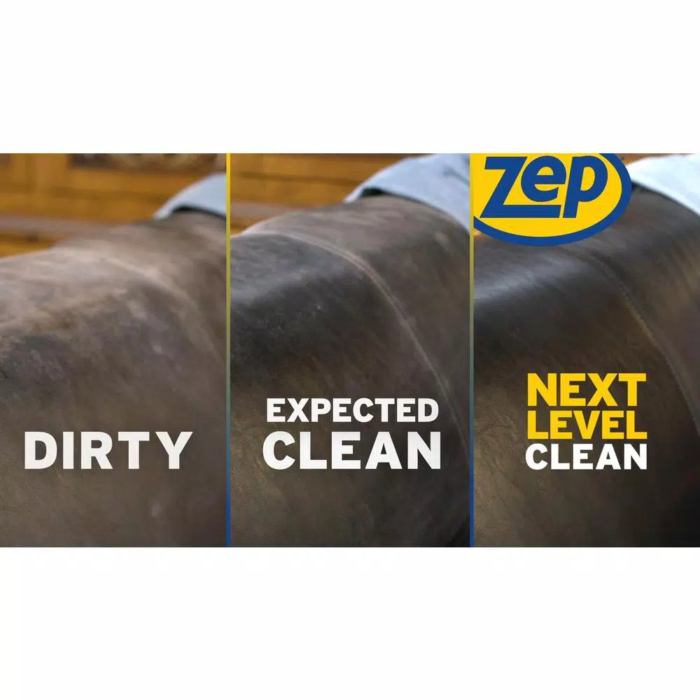 Zep Leather Cleaner and Conditioner, 24 oz.