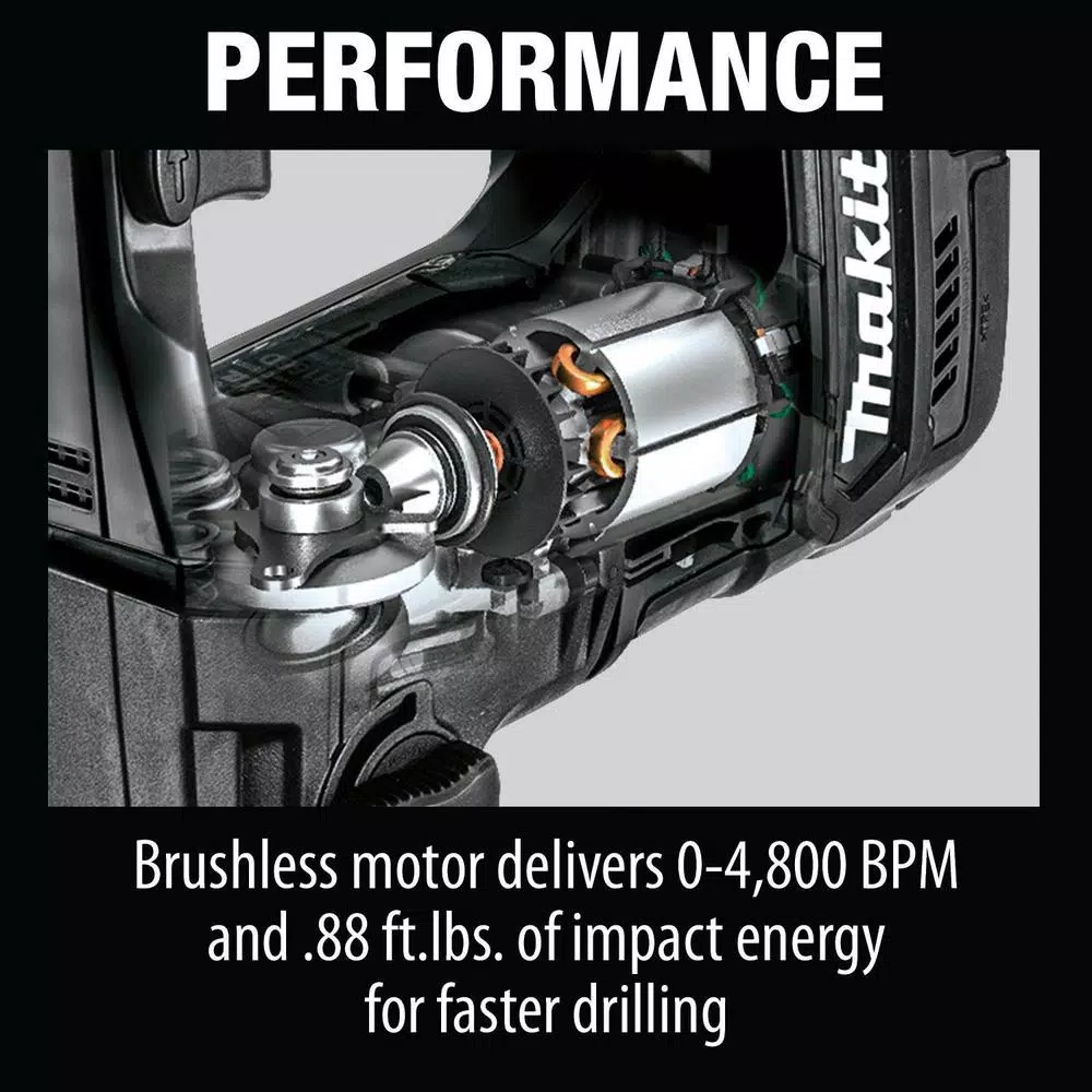 Makita 18V LXT Sub-Compact Brushless SDS-Plus Rotary Hammer Kit (11/16 in.)