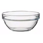 Luminarc Stackable Clear Glass Mixing Bowls Set, 10-Piece Assorted Sizes thumbnail 2