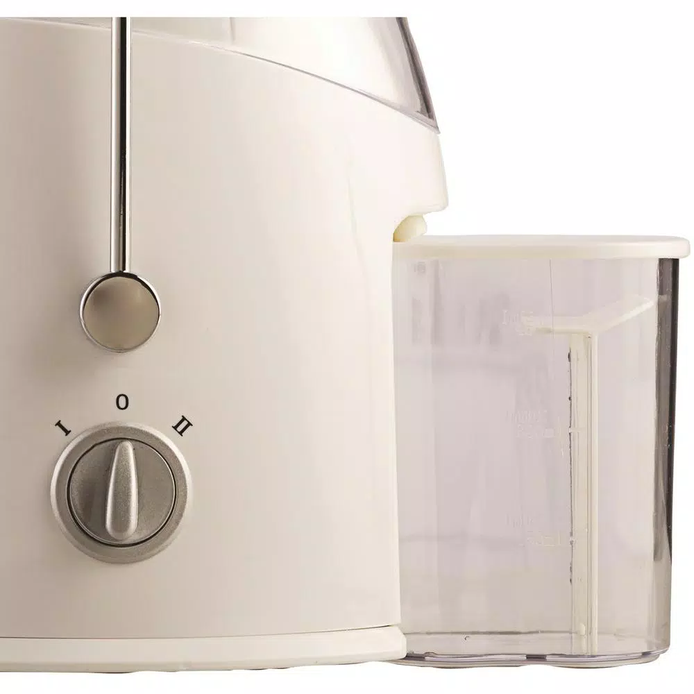 Brentwood Appliances 350 ml Masticating Juice Extractor, White