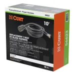 CURT 10' 7-Way RV Blade Replacement Harness, Trailer Side Connector thumbnail 3