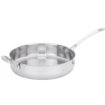 Cuisinart Contour 5 qt. Stainless Steel Saute Pan with Glass Lid thumbnail 2