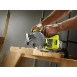RYOBI 18V ONE+ 6-1/2 in. Cordless Circular Saw Kit with 2.0 Ah Battery and IntelliPort Charger thumbnail 8