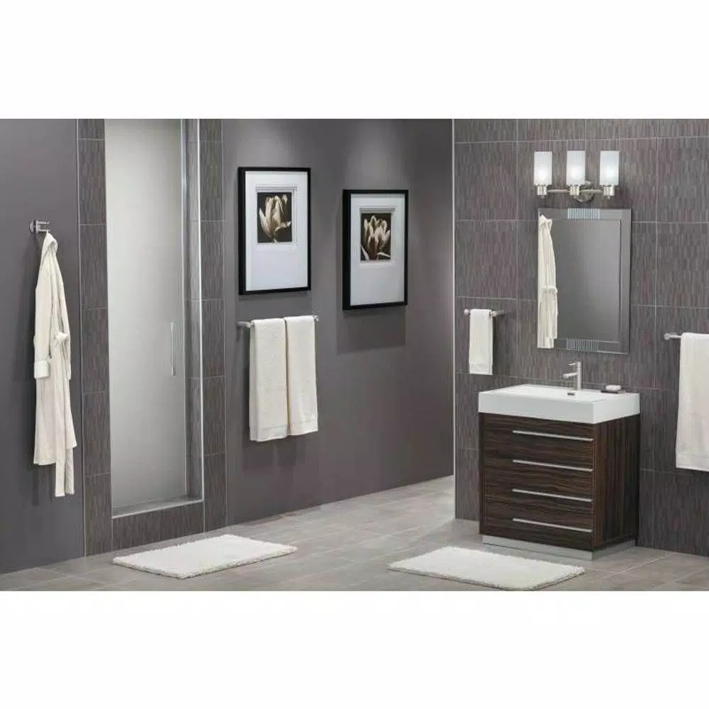 Moen Align 24 in. Single Towel Bar in Brushed Nickel