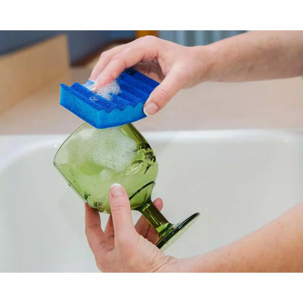 Lysol Quickie Multi-Purpose Odor Resistant Scrubber Sponges, 9-Pack