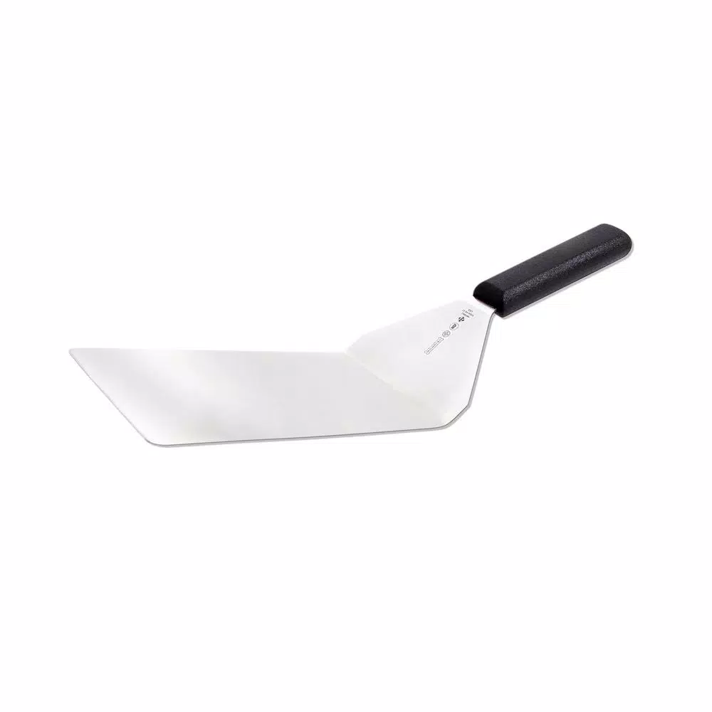 Mundial 5681HH 8x3-Inch Perforated Stainless Steel Turner with Antimicrobial Handle