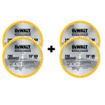 DEWALT 10 in. Circular Saw Blade Assortment (2-Pack) with Bonus 2-Pack thumbnail 2