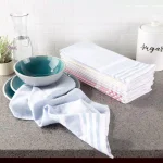 Unbranded Weymouth Home 8-Pack 100% Cotton Striped Kitchen Hand Towels thumbnail 5