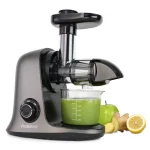 West Bend Cold Press Juicer, Masticating Slow Juicer for Fruits, Vegetables and Greens, Gray thumbnail 5
