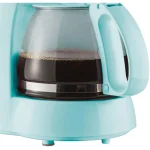 Brentwood Appliances TS-213BL 4-Cup Drip Coffee Maker, Blue thumbnail 4