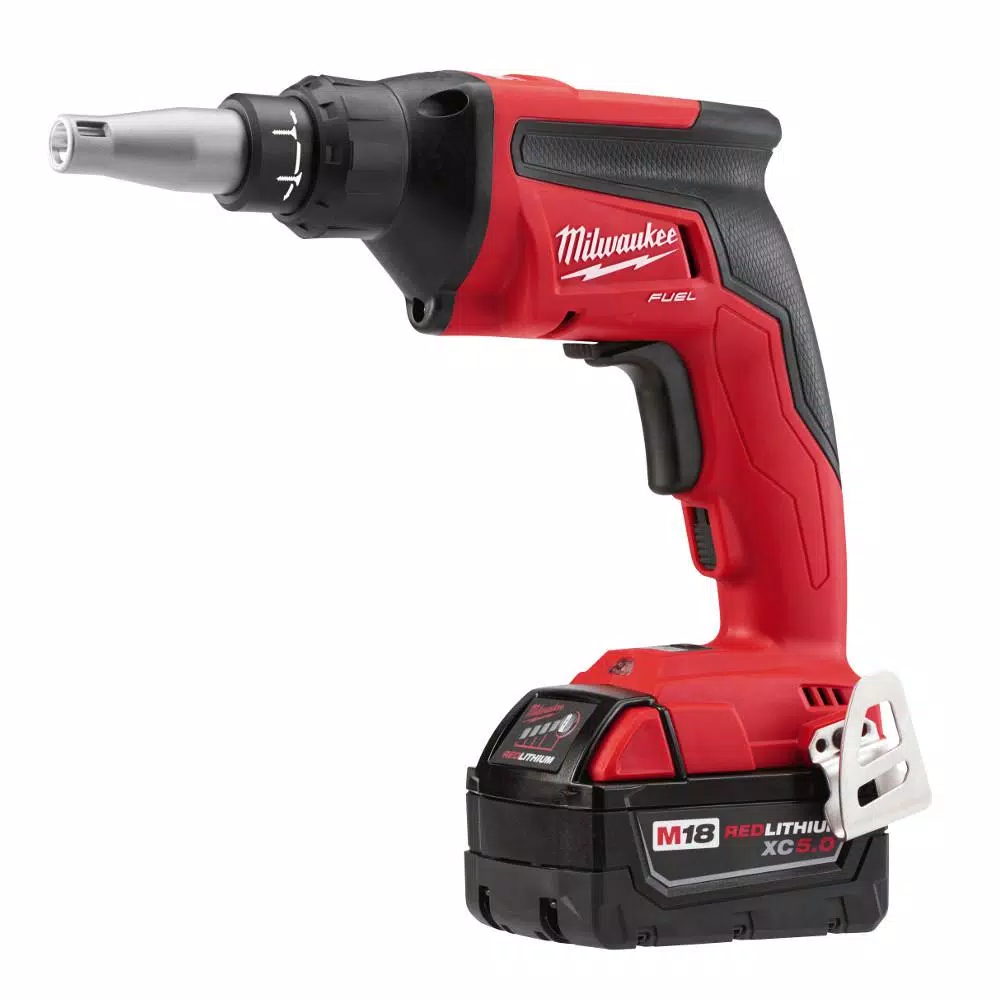 Milwaukee M18 FUEL 18V Brushless Drywall Screw Gun & Impact Driver Kit