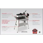 Jet JWDS-1632 Drum Sander with Stand, 16-Inch Variable Speed Finishing Sander thumbnail 2