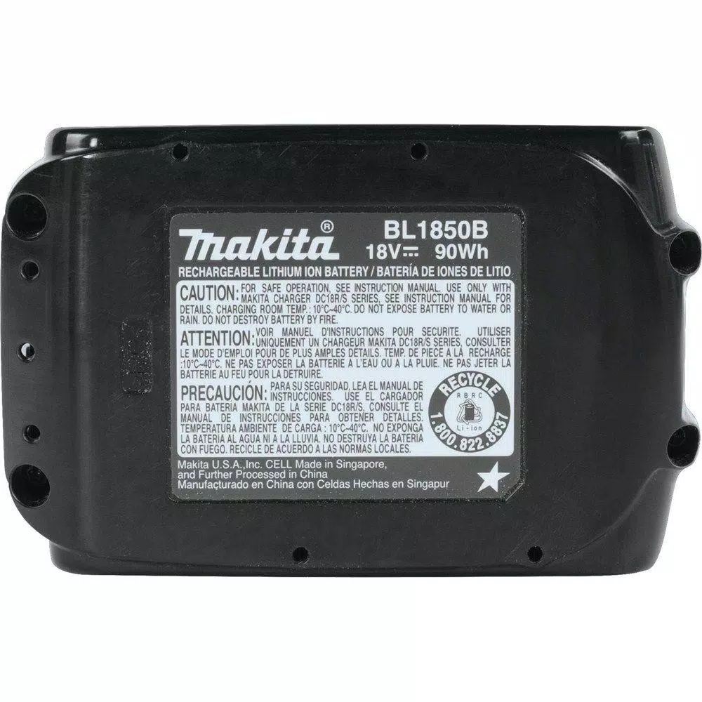 Makita 18V LXT Lithium-Ion 5.0 Ah High Capacity Battery Pack (2-Pack)