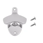 Everbilt Satin Nickel Bottle Opener and Cap Catcher thumbnail 4