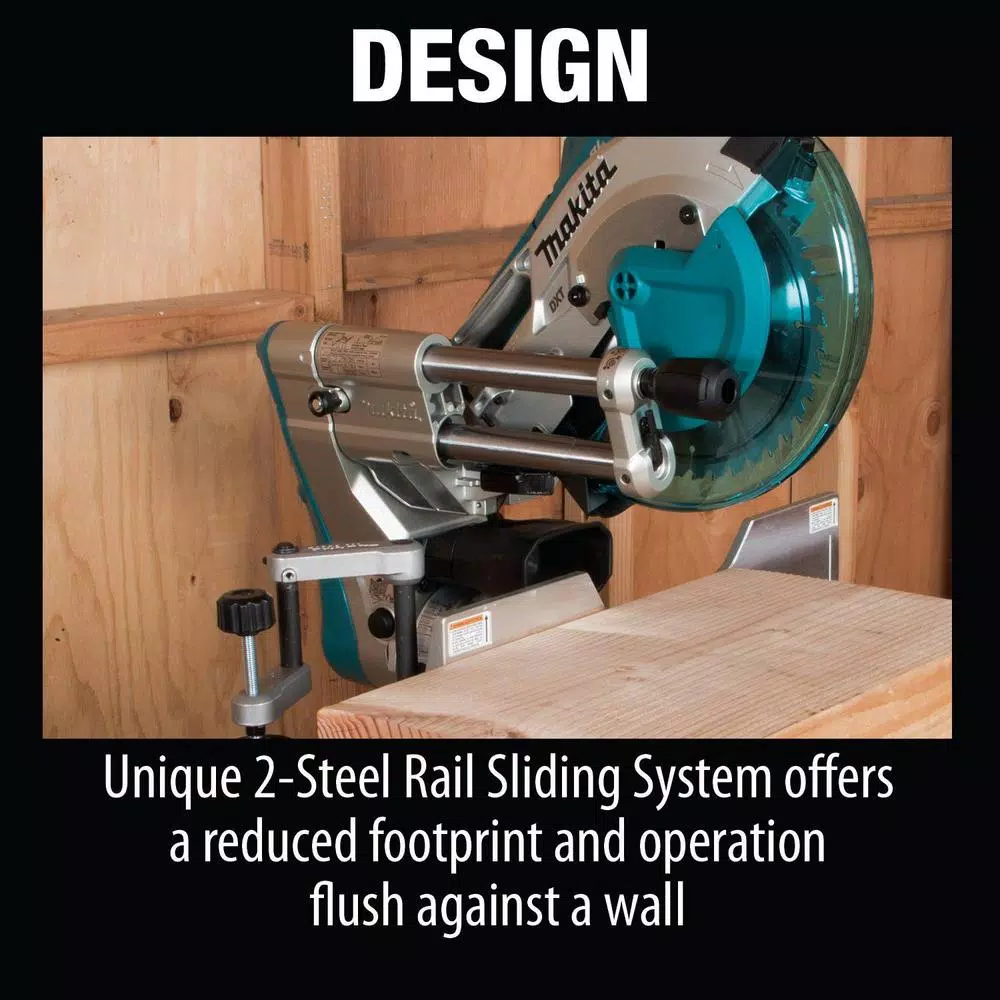 Makita 10 in. X2 LXT Brushless Dual-Bevel Sliding Compound Miter Saw with Laser (Tool Only)