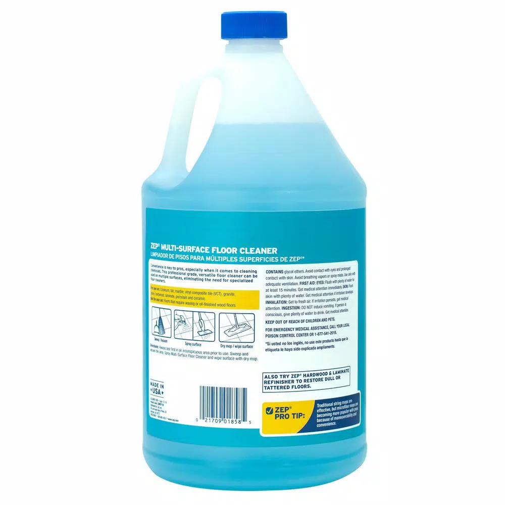 Zep Multi-Surface Floor Cleaner, 1 Gallon (Case of 4)
