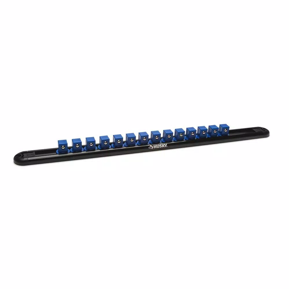 Husky 1/2 in. Swivel Magnetic Socket Rail Organizer