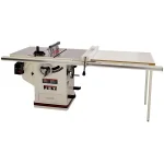 JET 10 in. Deluxe XACTA Table Saw, 3 HP, 50 in. Fence, Cast Iron Wings, 230V thumbnail 1