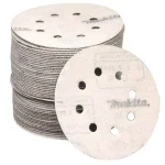 Makita 5 in. #100-Grit Hook and Loop Sanding Discs, 50-Pack thumbnail 1
