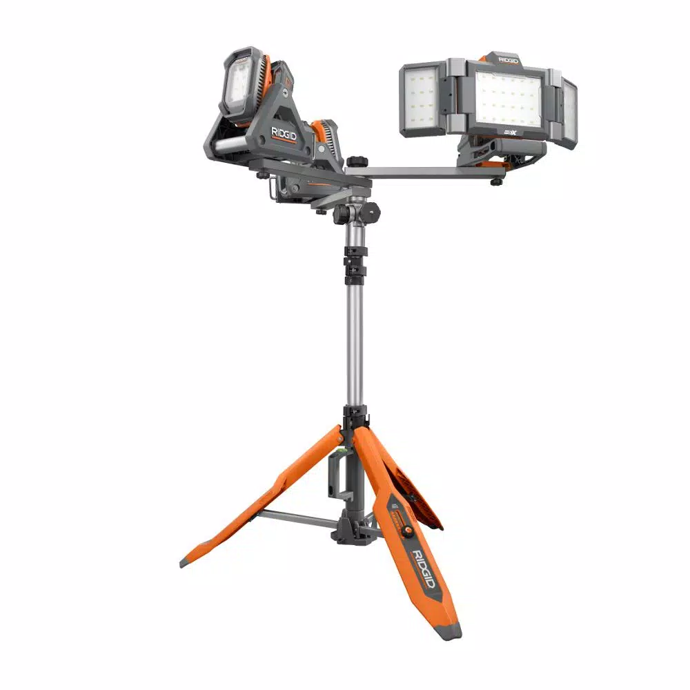 RIDGID GEN5X 18V Universal Collapsible Tripod Lighting Stand