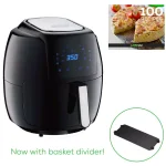 GoWISE USA 7.0 Qt. Black Electric Air Fryer with 8-in-1 Functionality and Recipe Book thumbnail 4